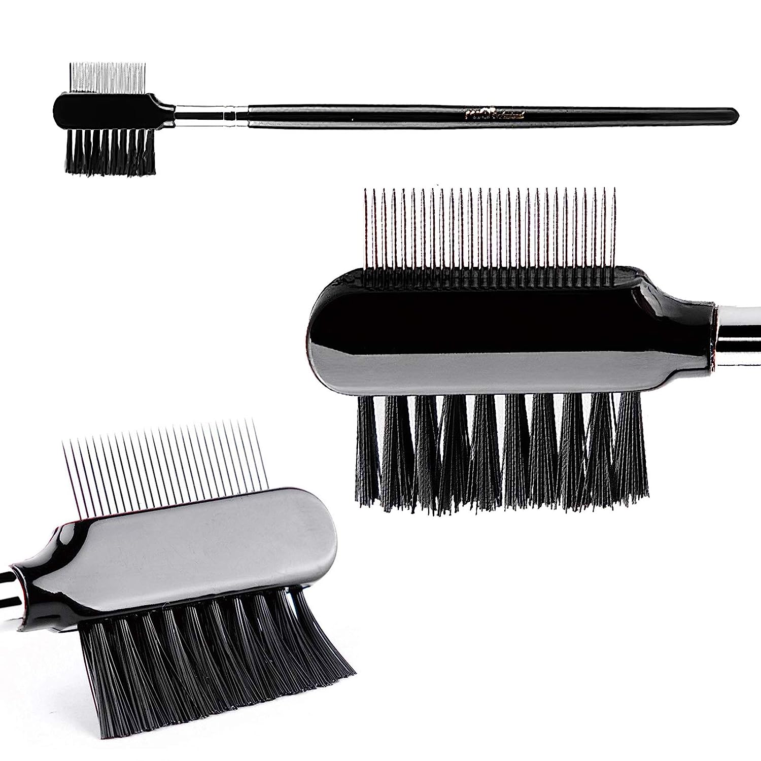 CRYSTAL DUAL ENDED BRUSH & COMB