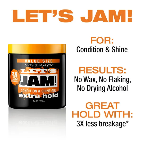 D/L LET'S JAM EXTRA HOLD GEL 14oz