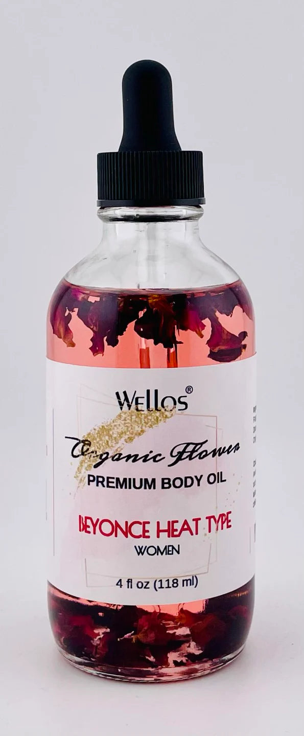 Wellos Organic Flower Body Oil 4oz (PC)