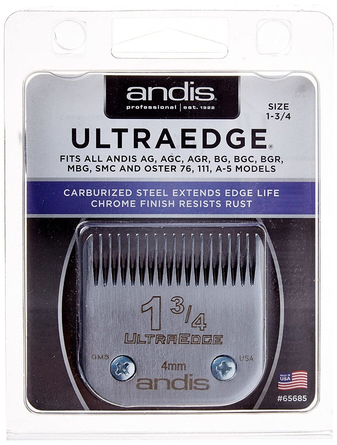 ANDIS ULTRA EDGE 1.75" BLADE 4.8MM