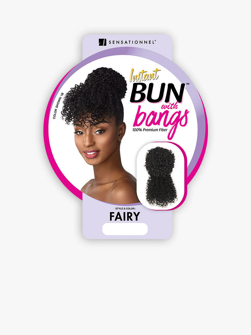 SENSATIONAL INSTANT BUN W/BANGS FAIRY #1