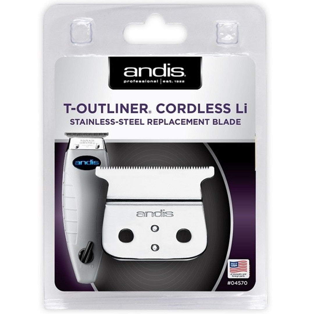 ANDIS T-OUTLINER CORDLESS LI REPLACEMENT  BLADE  0.1MM  #04570