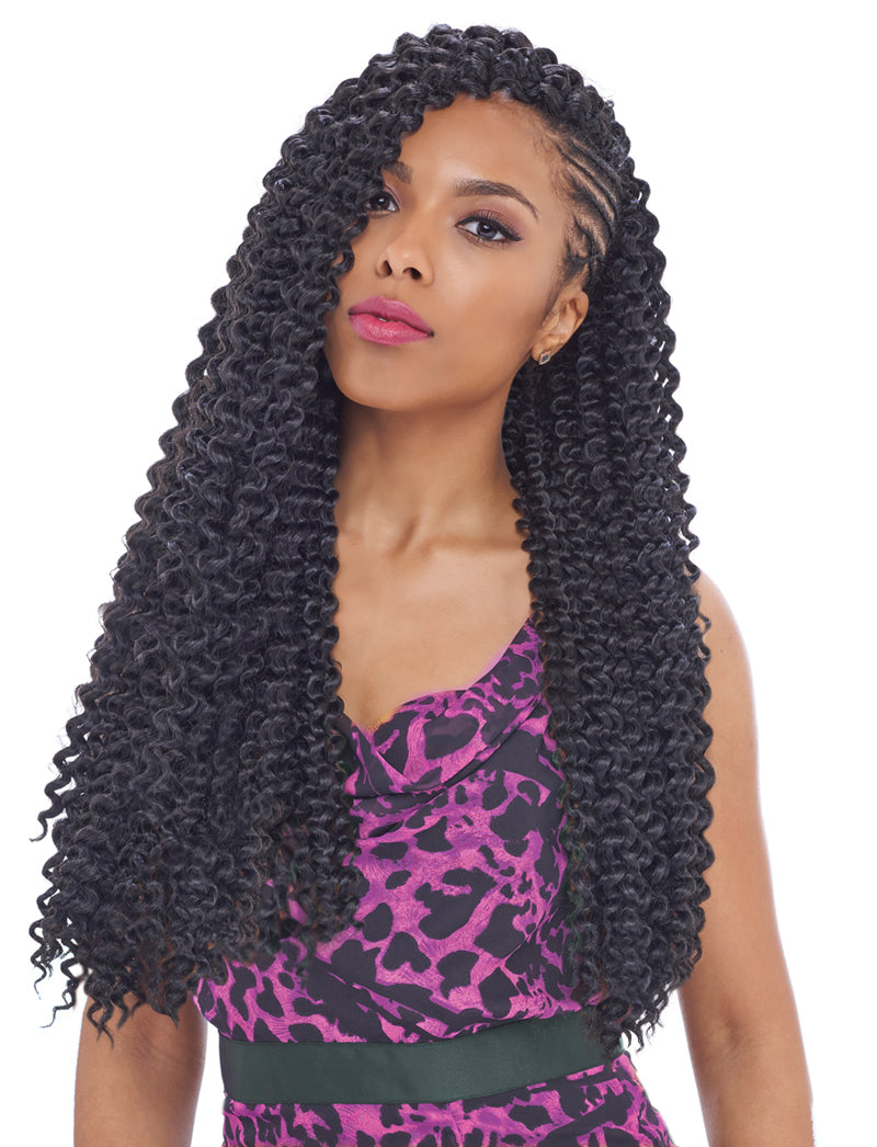 HARLEM 125 KIMA BRAID 3X WATER WAVE 22" #1B/27