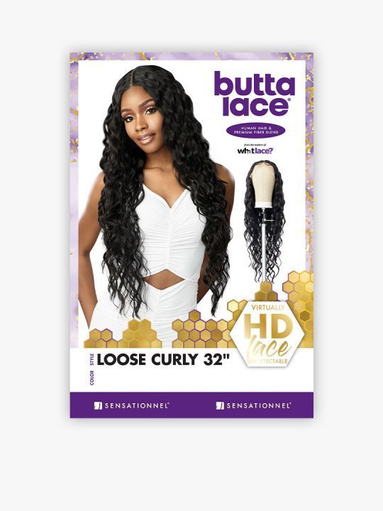 BUTTA LACE WIG UNIT 3 #T4/ASHBLONDE