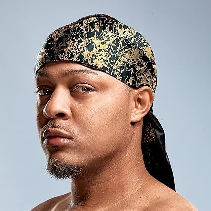 RED KISS BOW WOW X POWER WAVE DURAG MARBLE