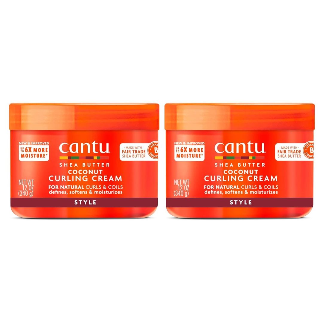 CANTU SHEA BUTTER COCONUT CURLING CREAM 2OZ