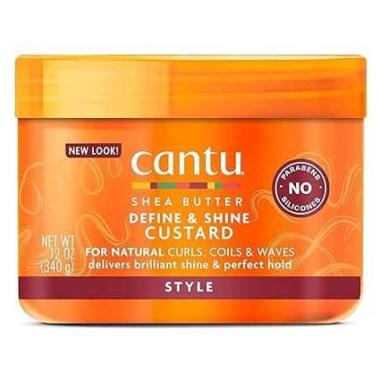 CANTU SHEA BUTTER DEFINE & SHINE CUSTARD 12 oz