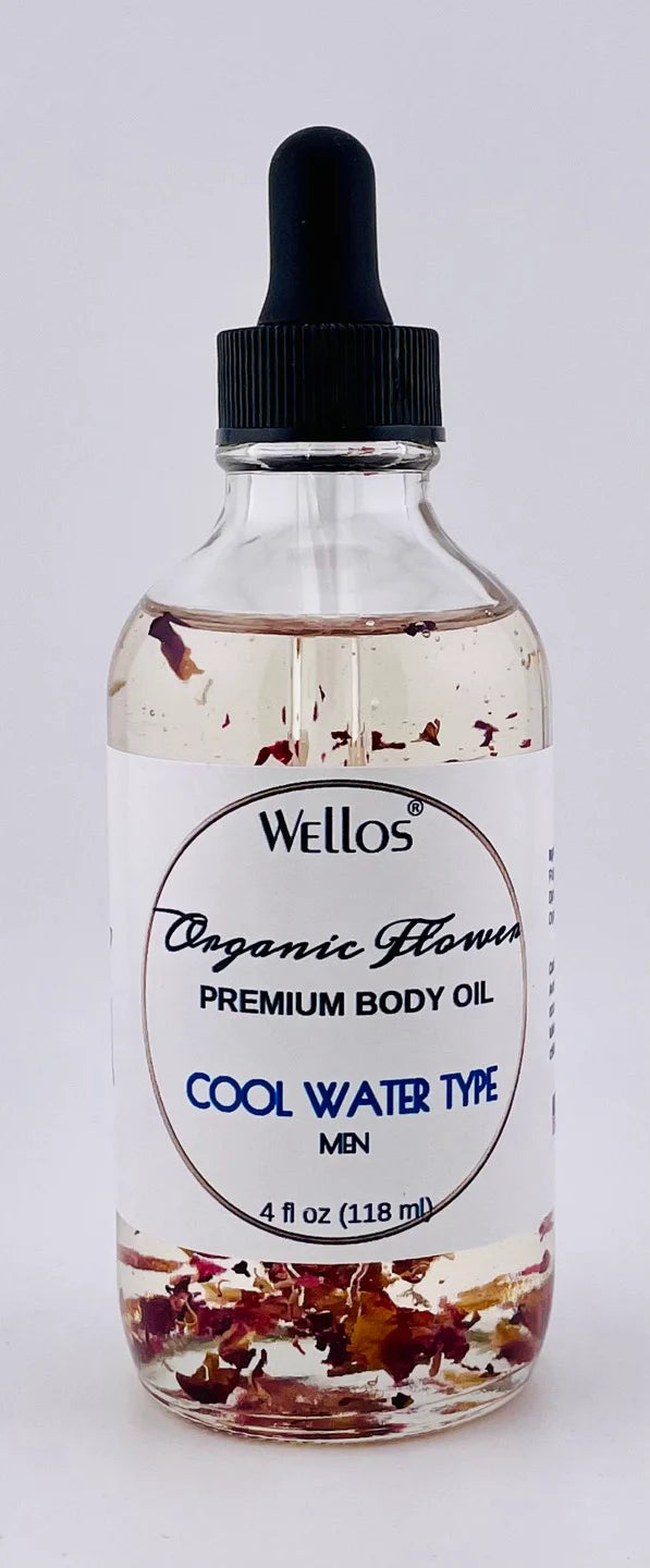 Wellos Organic Flower Body Oil 4oz (PC)