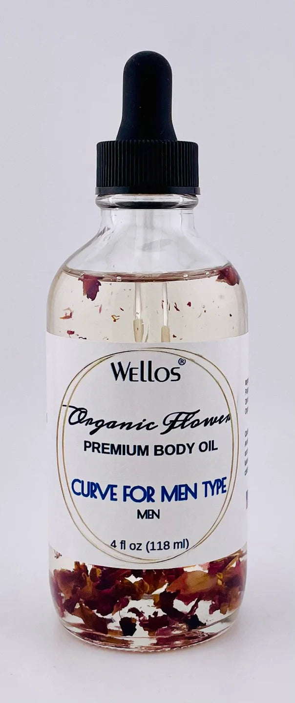 Wellos Organic Flower Body Oil 4oz (PC)