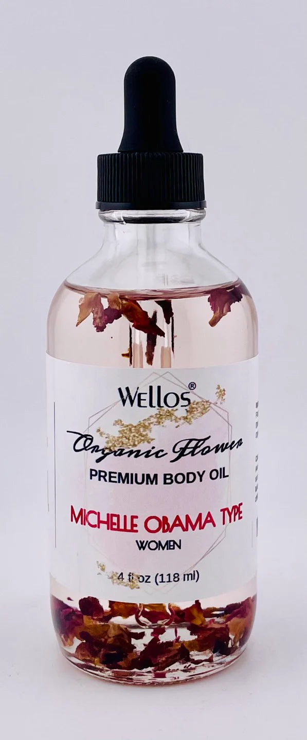 Wellos Organic Flower Body Oil 4oz (PC)