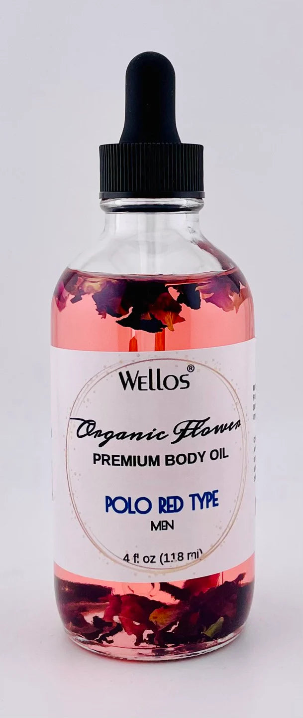 Wellos Organic Flower Body Oil 4oz (PC)