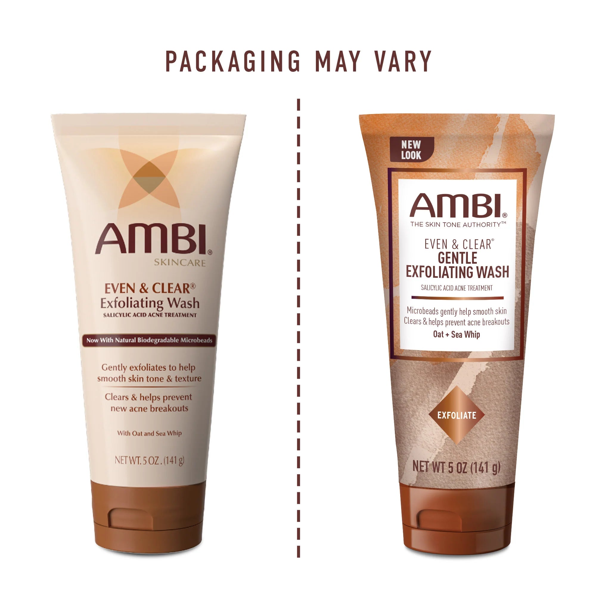 AMBI EVEN &CLEAR EXFOLIATING WASH 5oz