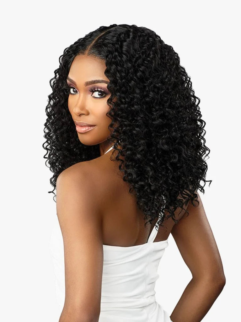 BUTTA LACE WIG HH BLEND WATER WAVE 16" #BALAYAGEHAZELNUT