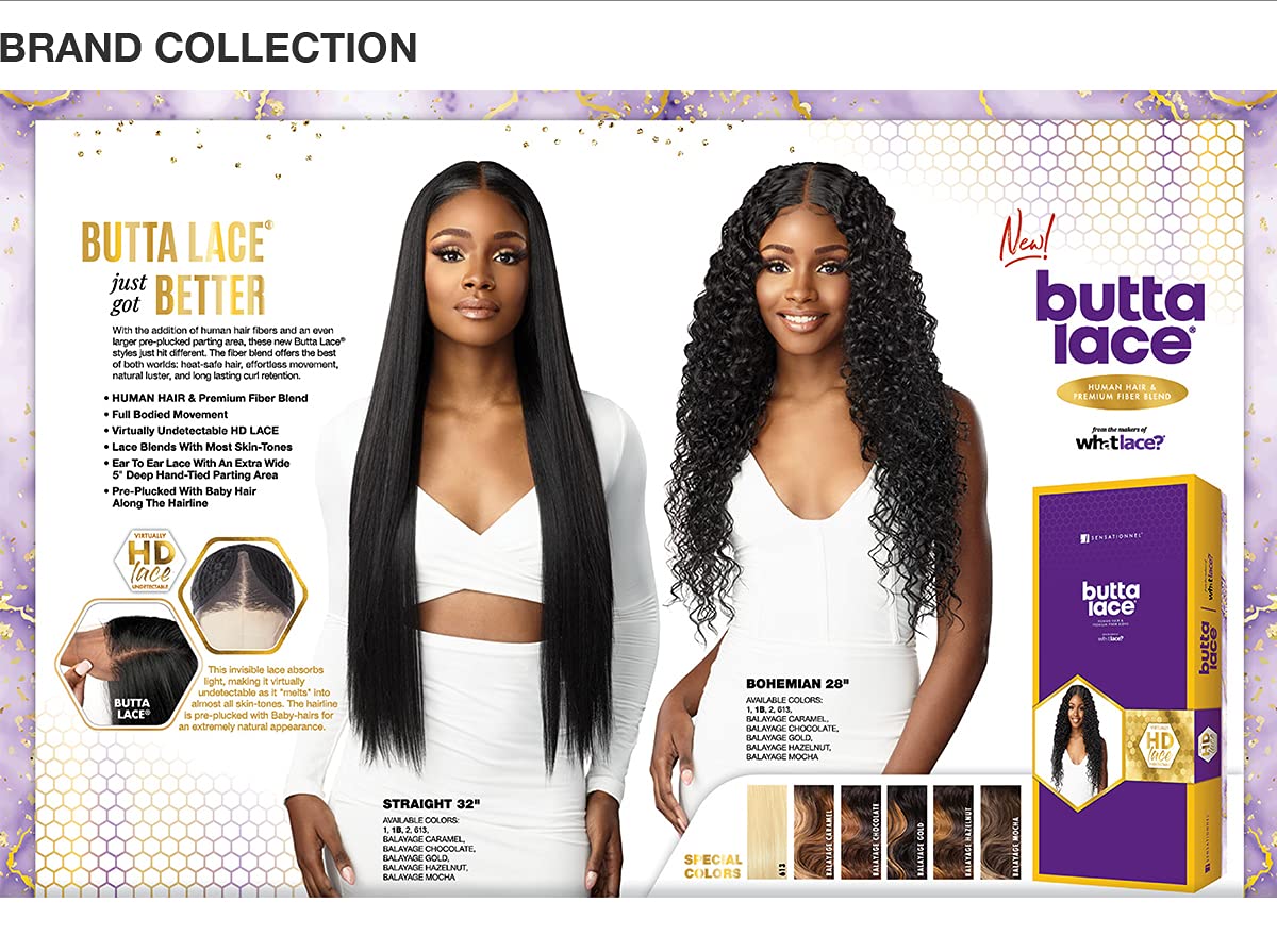 BUTTA HD LACE WIG HH BLEND BOHEMIAN 28" #2