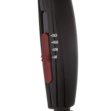 RED BY KISS 2000 CERAMIC IONIC DRYER