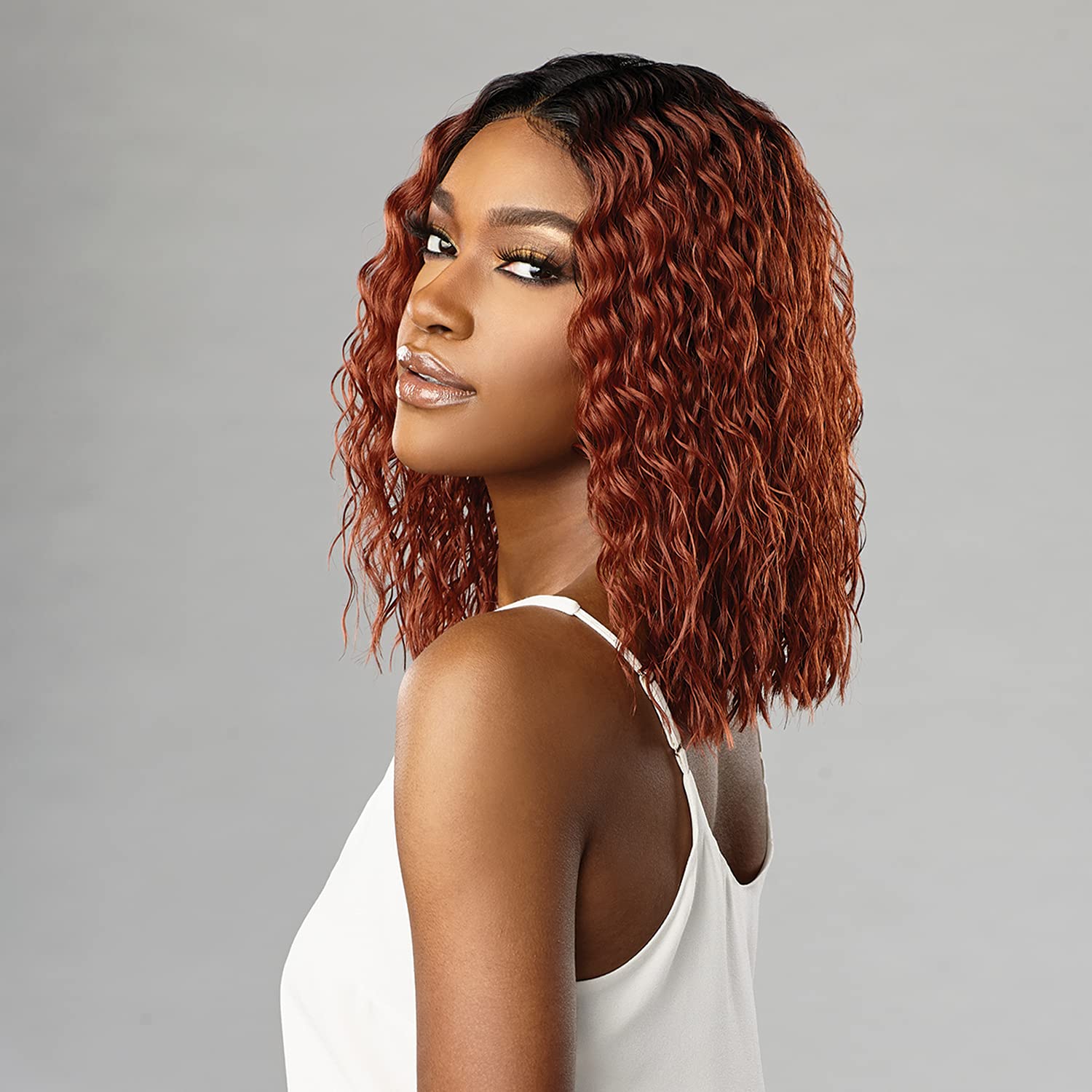 DASHLY HD  LACE FRONT WIG  UNIT 17 #RED