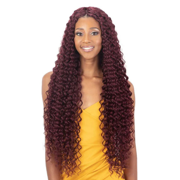 SHAKE-N-GO ORGANIQUE BUNDLE OCEAN DEEP WAVE CURL 24" #1B