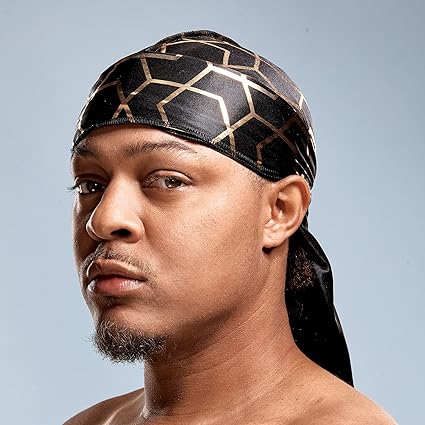 RED KISS BOW WOW X POWER WAVE DURAG HONEYCOMB