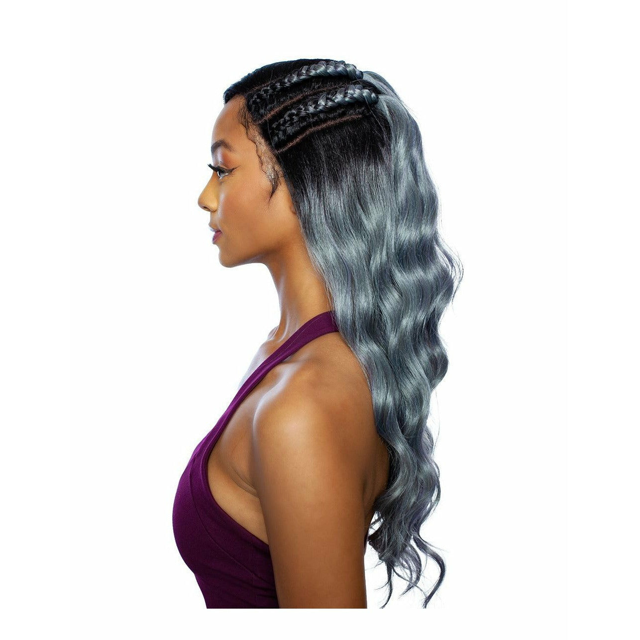 CORNROW BRAID LACE WIG RCCR202 DOUBLE SIDE