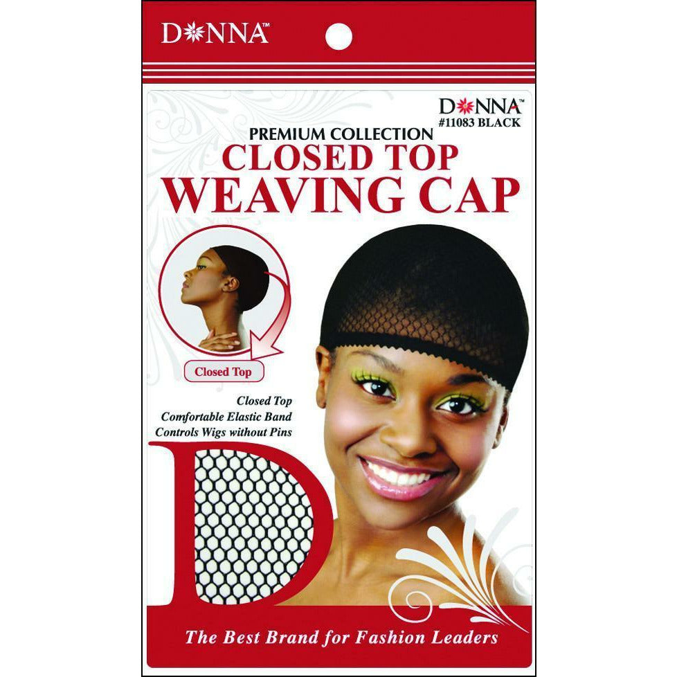 DONNA CLOSED TOP WEAVING NET BLACK-Donna- Hive Beauty Supply