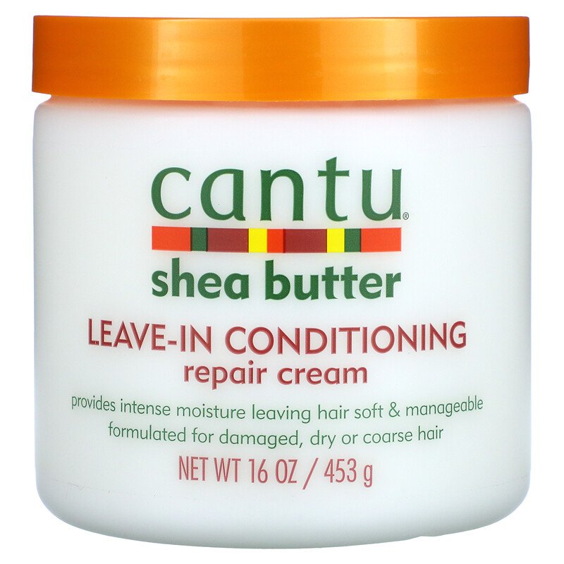 CANTU SHEA BUTTER LEAVE-IN COND 16OZ-Cantu- Hive Beauty Supply