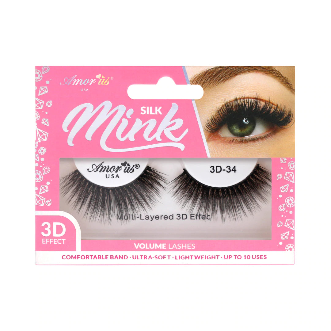 AMOR US SILK MINK 3D-34-Amor Us- Hive Beauty Supply