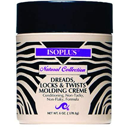 ISOPLUS DREADS LOCKS TWISTS MOLDING CREME 6oz-Isoplus- Hive Beauty Supply