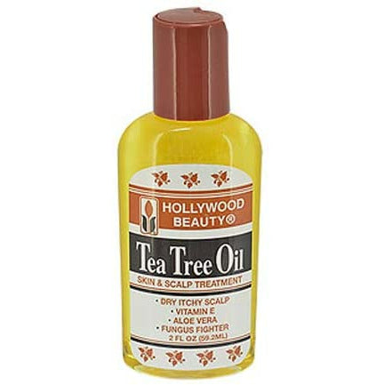 HOLLYWOOD BEAUTY TEA TREE OIL 2oz-Hollywood Beauty- Hive Beauty Supply