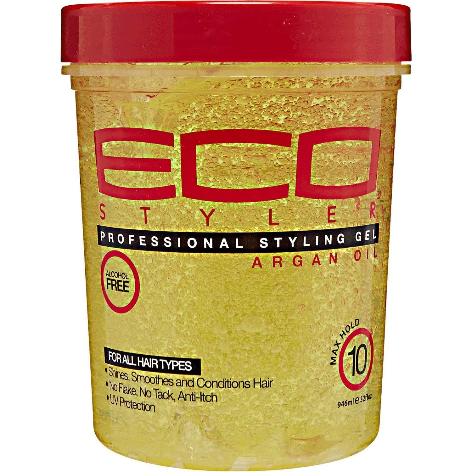 ECO STYLE GEL 32oz Argan Oil-Eco Style- Hive Beauty Supply