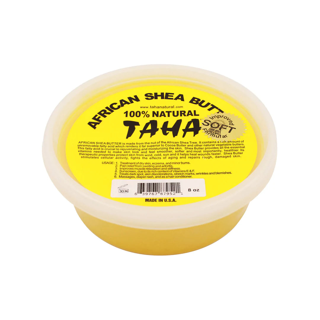 TAHA AFRICAN SHEA BUTTER 8oz