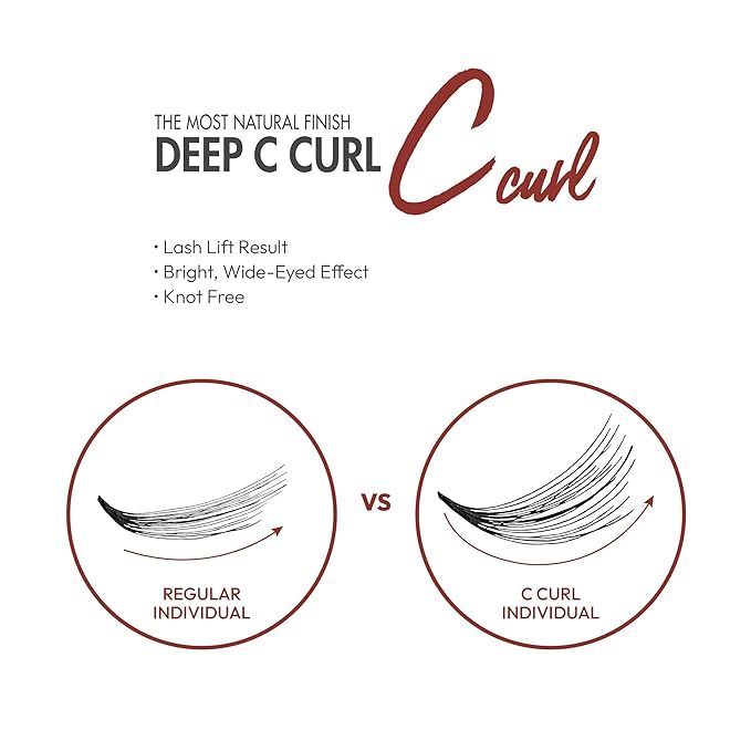 I-ENVY DEEP C CURL INDIVIDUAL LASHES LONG