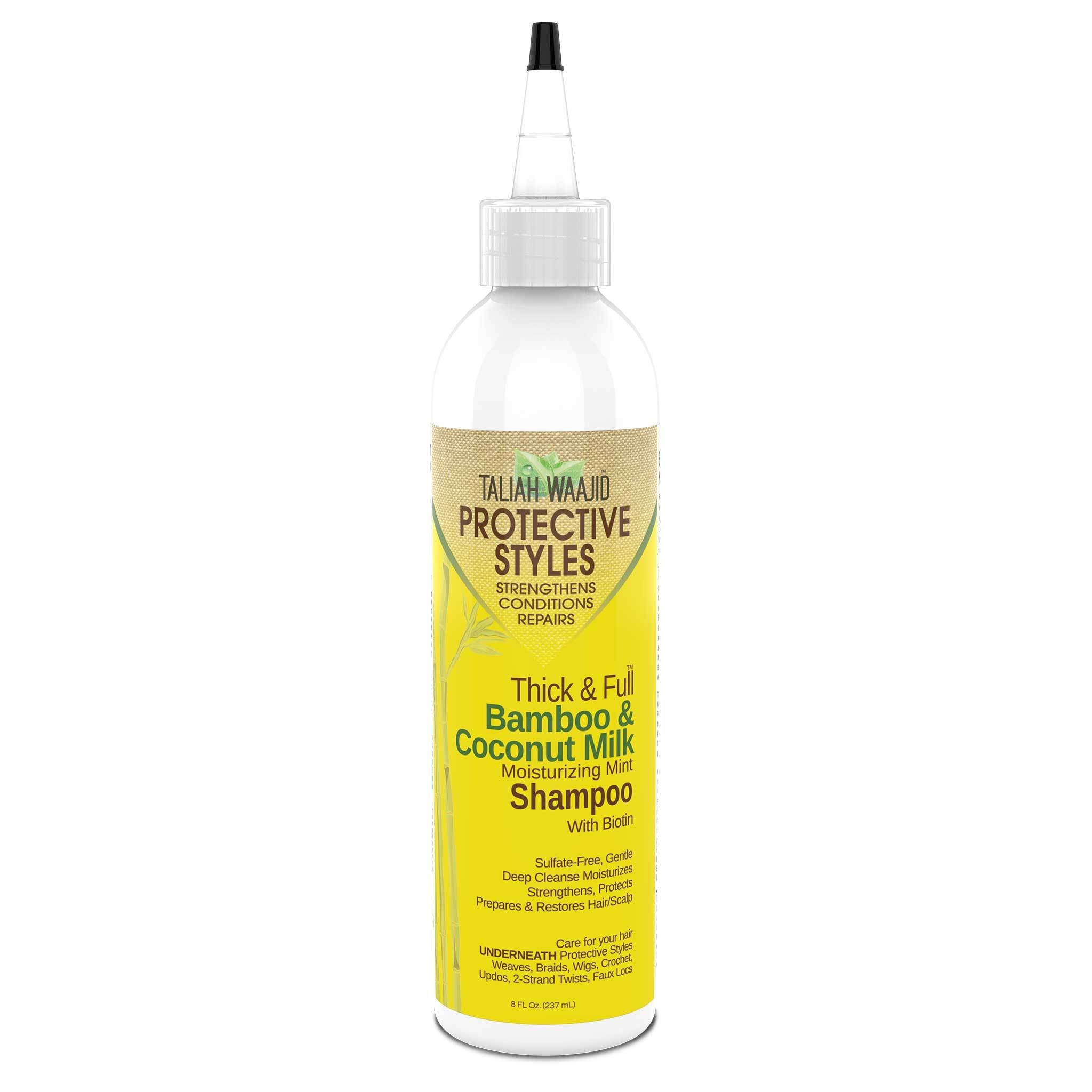 TALIAH WAAJID PROTECTIVE STYLES THICK & FULL BAMBOO COCONUT SHAMPOO 8oz-Taliah Waajid- Hive Beauty Supply