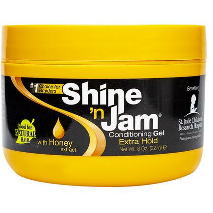 SHINE N' JAM 8oz "AMP." Honey-Ampro- Hive Beauty Supply