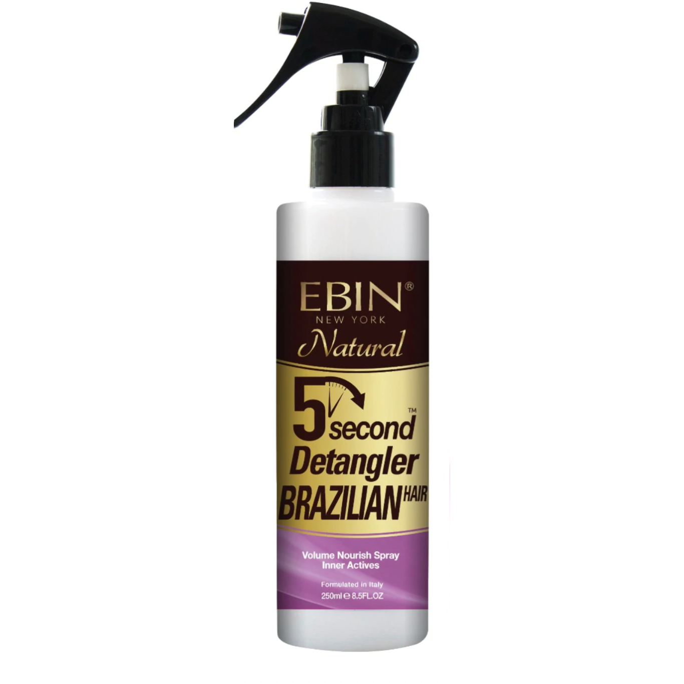 EBIN 5 SECOND DETANGLER BRAZILIAN 8.5oz-Ebin New York- Hive Beauty Supply