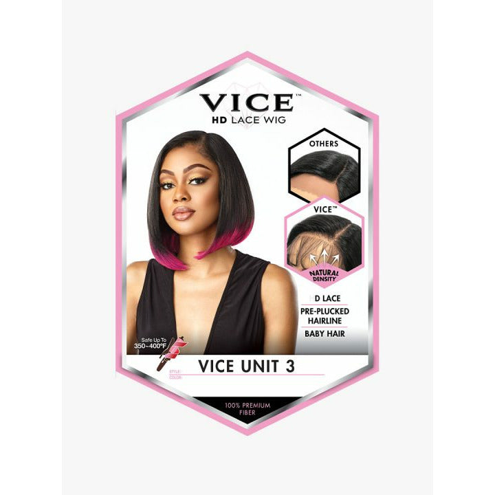 SENSATIONNEL VICE HD LACE WIG VICE UNIT 3 #1-Sensationnel- Hive Beauty Supply