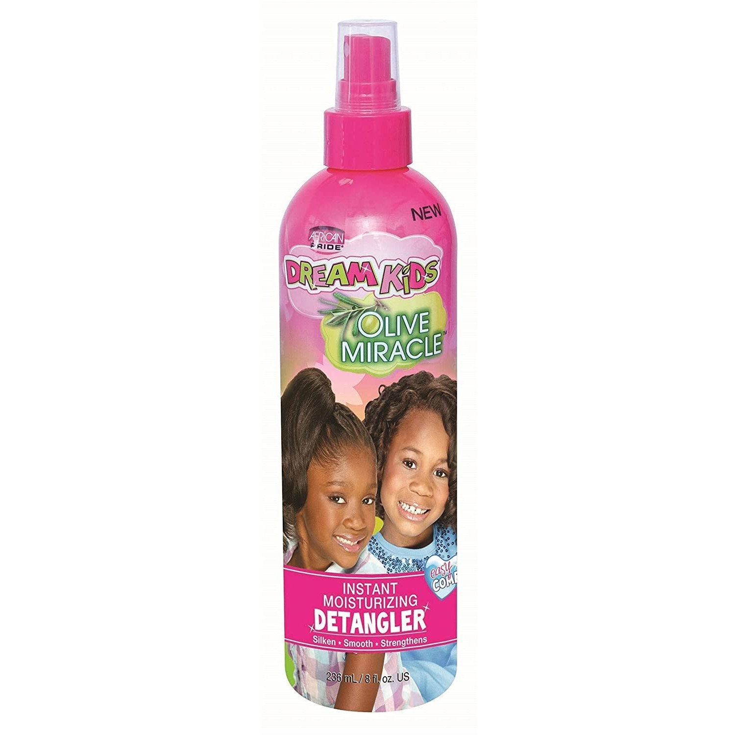 AFRICAN PRIDE DREAM KIDS OLIVE INSTANT DETANGLER SPRAY 8oz-African Pride- Hive Beauty Supply