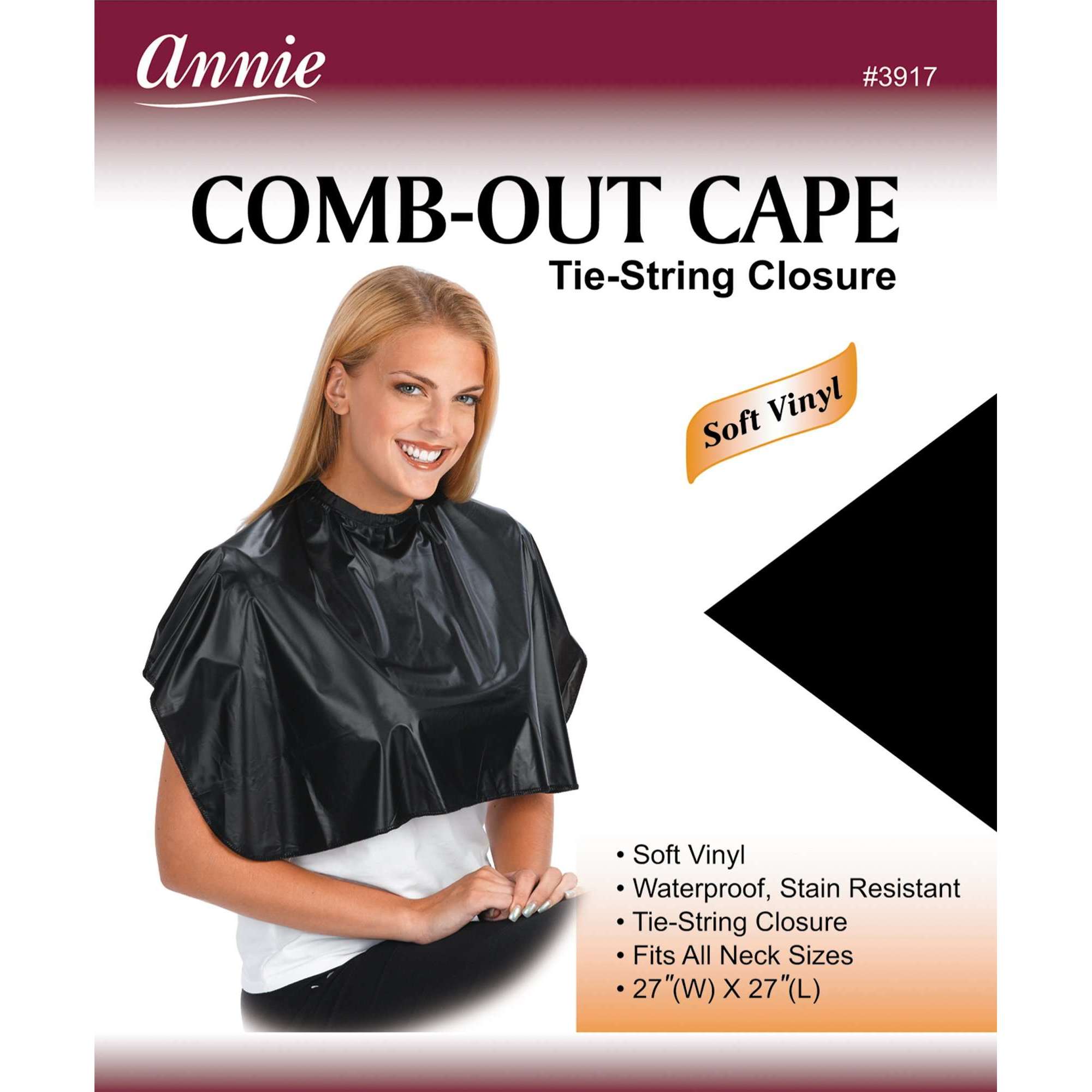 ANNIE CONB-OUT / SHAMPOO CAPE-Annie- Hive Beauty Supply