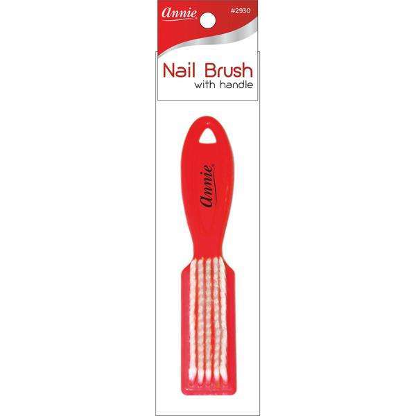 ANNIE NAIL BRUSH W/ HANDLE-Annie- Hive Beauty Supply