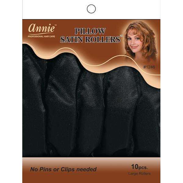 ANNIE PILLOW SATIN ROLLERS 10PCS-Annie- Hive Beauty Supply