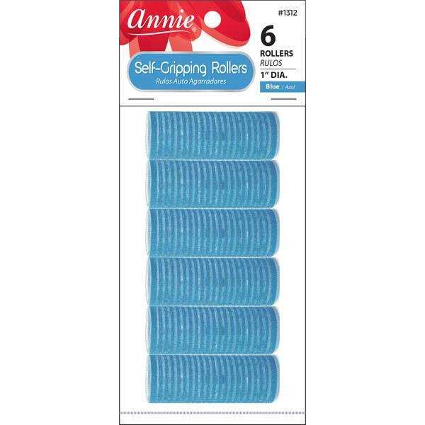 ANNIE SELF GRIPPING ROLLERS 1" 6CT-Annie- Hive Beauty Supply