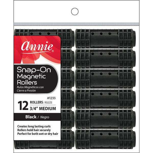 Annie Snap On Magnetic Rollers-Annie- Hive Beauty Supply