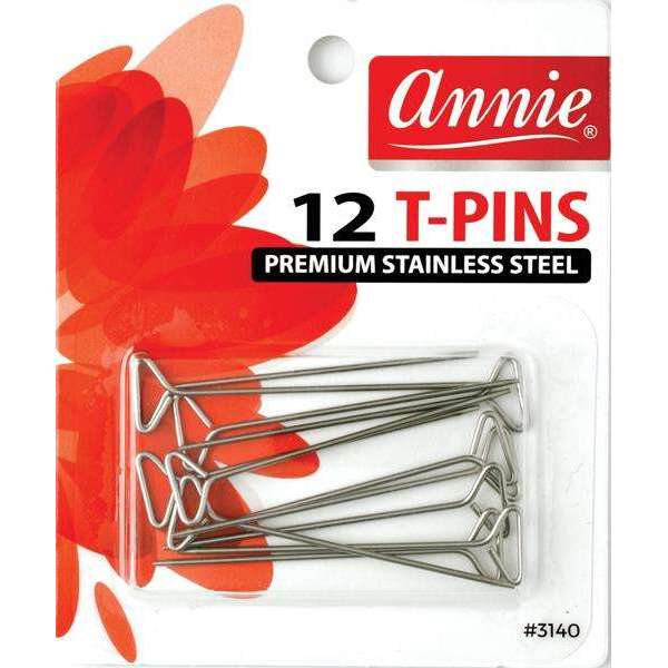 ANNIE 12 T-PINS-Annie- Hive Beauty Supply