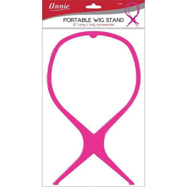 Annie Portable Wig Stand Pink-Annie- Hive Beauty Supply