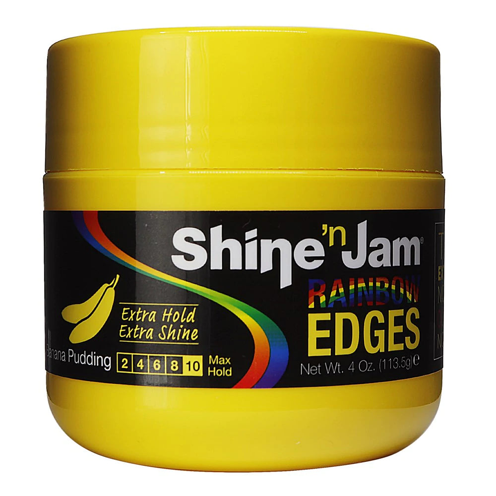 SHINE N' JAM 4oz "AMP" BANANA PUDDING-Ampro- Hive Beauty Supply