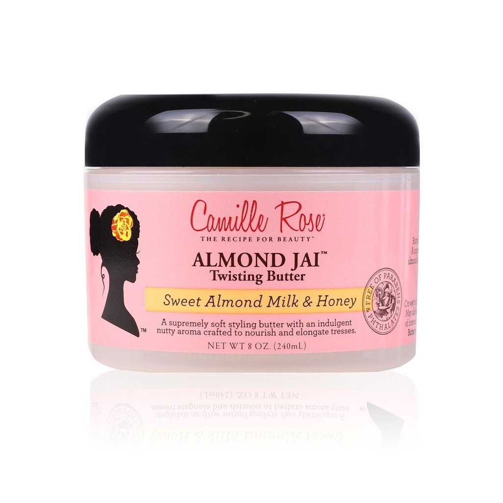 CAMILLE ROSE ALMOND JAR TWISTING BUTTER 8oz-Camille Rose- Hive Beauty Supply