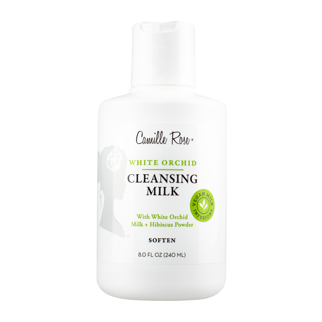 CAMILLE ROSE WHITE ORCHID CLEANSING MILK 8oz-Camille Rose- Hive Beauty Supply