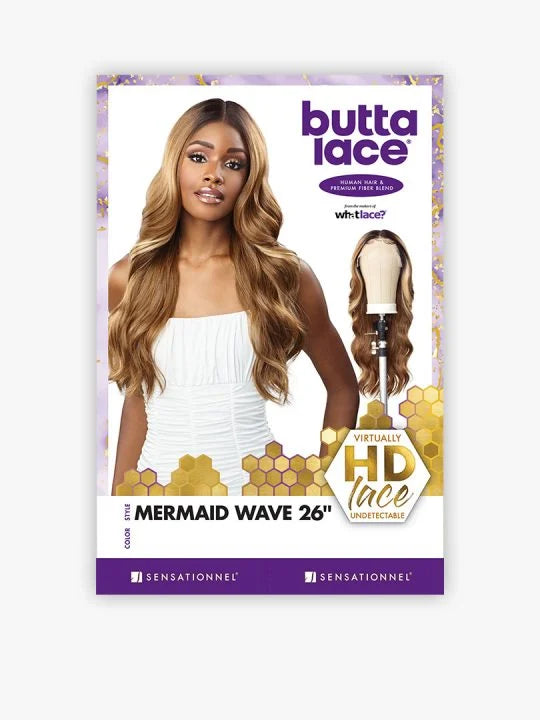 BUTTA LACE HH BLEND MERMAID WAVE 26" WIG #FLAMBOYAGESAND