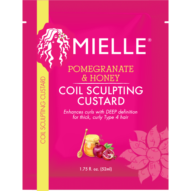 Mielle Organics Pomegranate & Honey Coil Sculpting Custard 1.25oz-Mielle Organics- Hive Beauty Supply