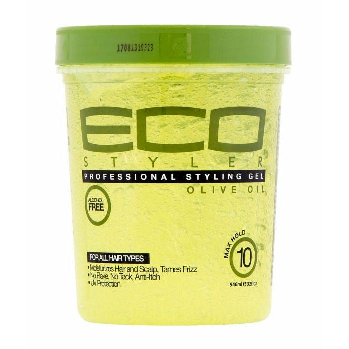 ECO STYLE OLIVE OIL GEL 32oz-Eco Style- Hive Beauty Supply