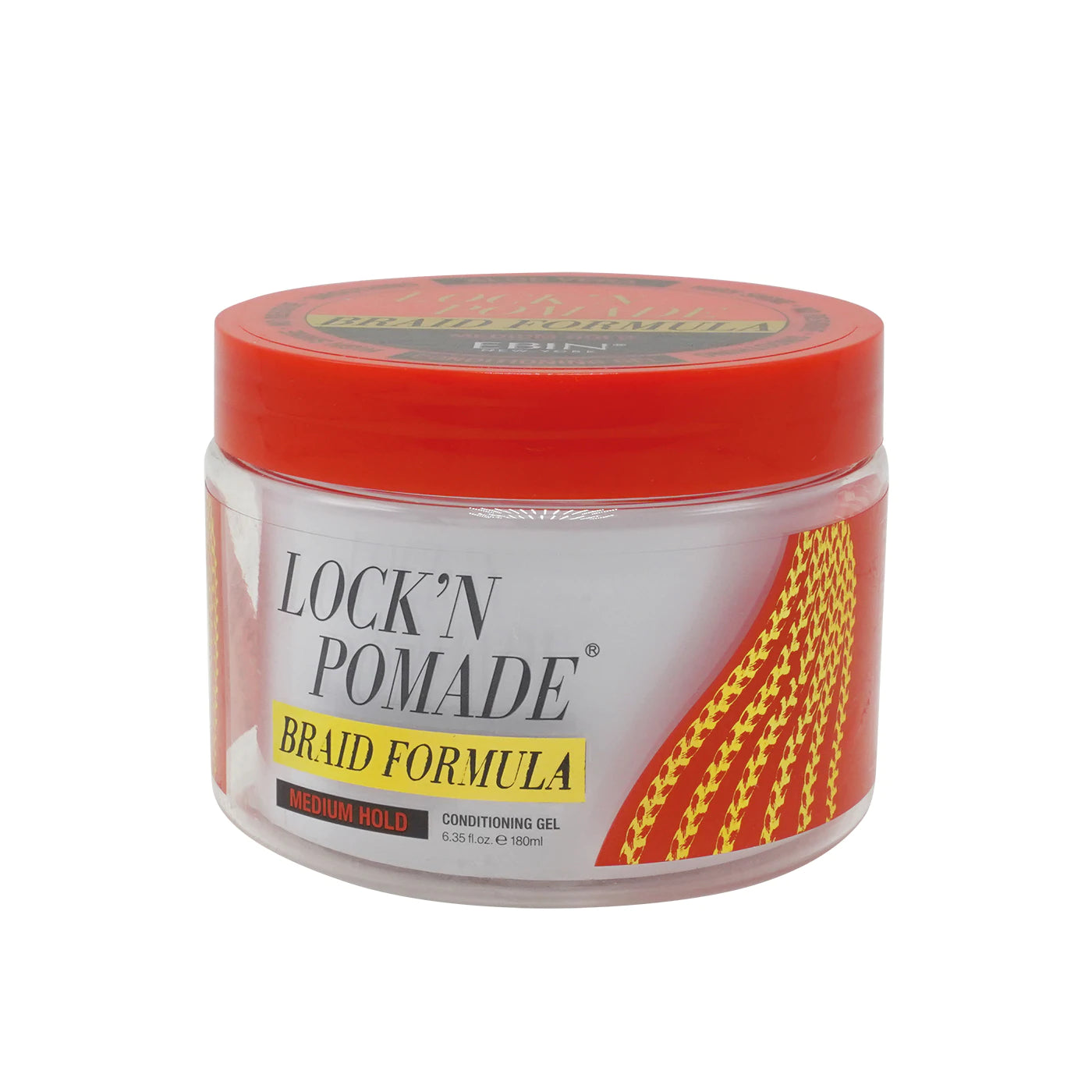 EBIN LOCK ' POMADE BRAID FORMULA MED HOLD 6.35oz-Ebin New York- Hive Beauty Supply